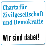 Banner Charta für Zivilgesellschaft und Demokratie