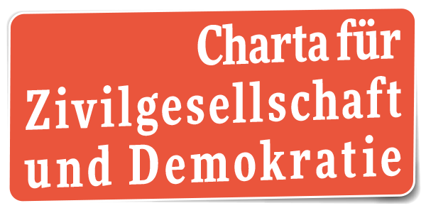 Bannerbild zur Charta für Zivilgesellschaft und Demokratie